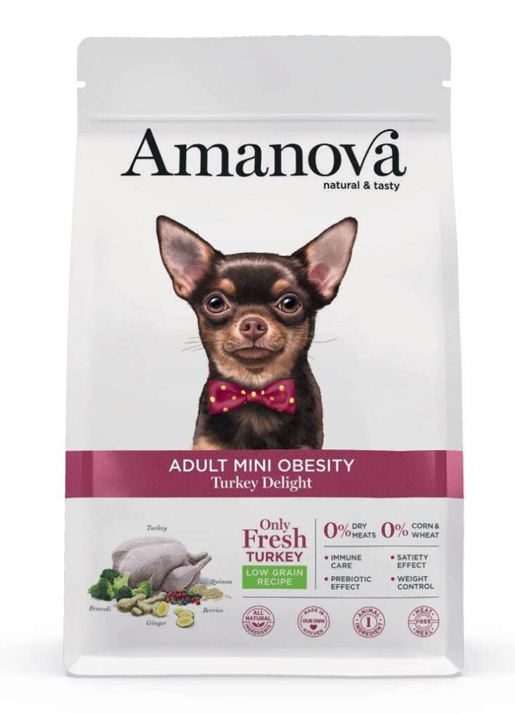 Karma sucha dla dorosłych psów małych ras - indyk - 2 kg