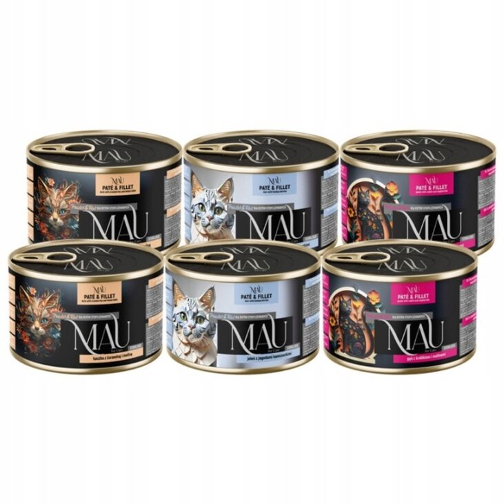 Mix smaków dla kota sterylizowanego - pasztety 185 g