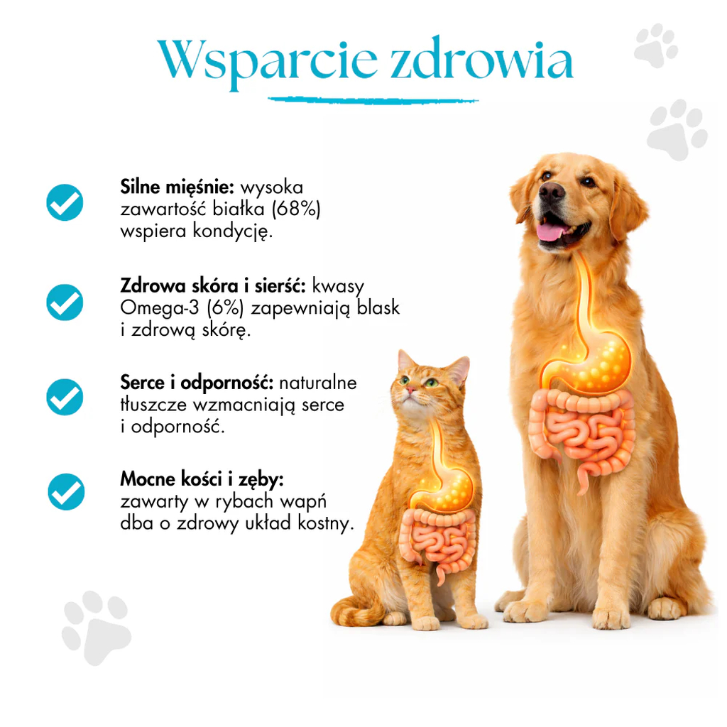 Kapelan - liofilizowana przekąska dla psów i kotów - obrazek 3